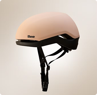 Capacete Bee – Bege Moon